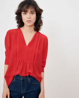 Blouse en soie Cherryl