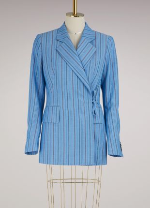 Veste rayée