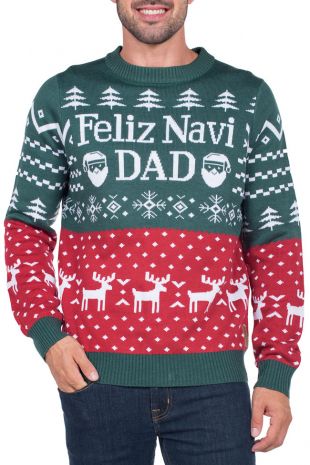"Daddy's Home 2" Feliz Navi DAD Ugly Christmas Sweater