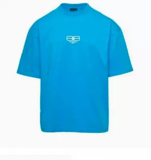 BB Paris Icon T-Shirt Medium Fit Blue Sky