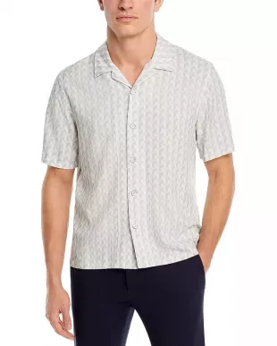 Printed Resort Avery Relaxed Fit Button Down Shirt