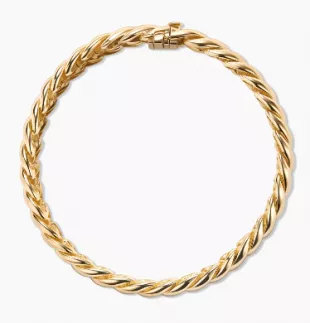 Sculpted Cable Bracelet