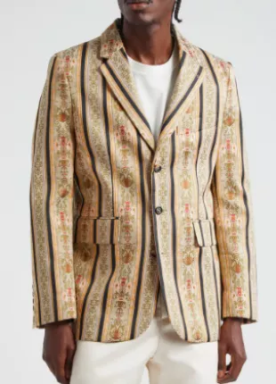 Floret Brocade Sport Coat