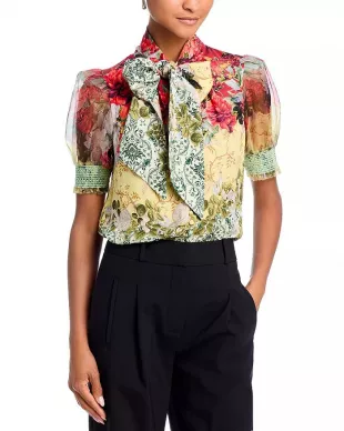 Brentley® | Ruffle Top With Knot Details