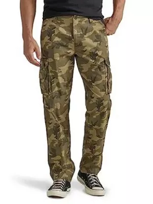 Men's Wyoming Relaxed Fit Cargo Pant, Native Camo, 42W x 30L