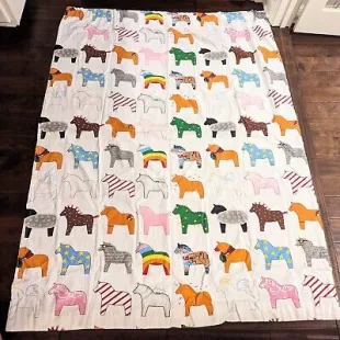 Dala Horse Fabric