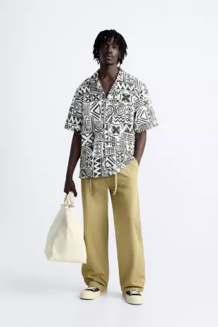 Geometric Printed Shirt