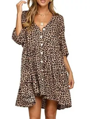 Abito Da Donna Manica Lunga Con Stampe Di Halloween – Fantasmi, Ragnatele E Zucca – Vestito Casuale Skater (Taglie Forti Incluse)