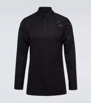 U-Lock Harness Cotton Poplin Shirt