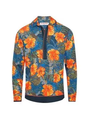 Club Tropicana II Ridley Long-Sleeve Polo Shirt