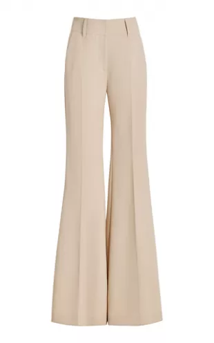 Gabriela Hearst - Rhein Wool Crepe Wide-Leg Pants