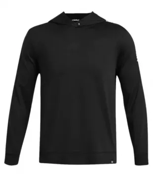 Black Shoulder Logo UA Playoff Hoodie