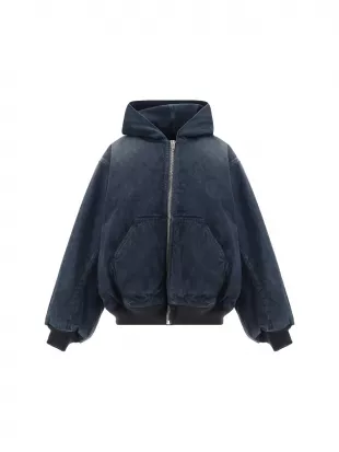 Hooded Bomber Jacket