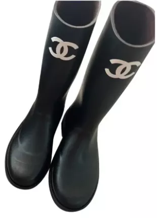 Chanel - Winter Wellington Boots