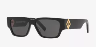 Black Square CD Diamond S5I Sunglasses