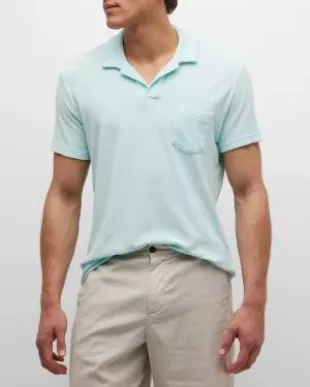 Terry Towelling Polo Shirt