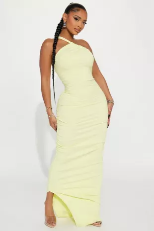 Fashion Nova - Kamaria Snatched Maxi Dress