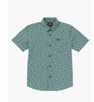 Interstone Short Sleeve Button-Up Shirt