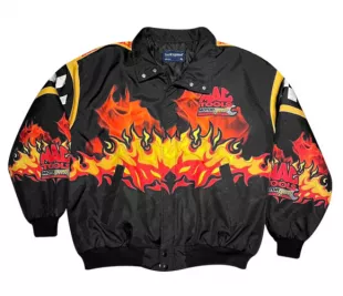 merch - Mac Tools Black Flames Racing Jacket