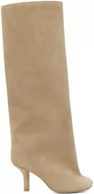Privileged Lemon Drop Alissa Suede Ankle Boots - Slip On Block Heel, 2.5 Inch, Vegan Suede - View #10