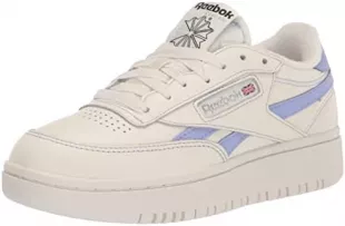 Club C Double sneakers in chalk and lilac