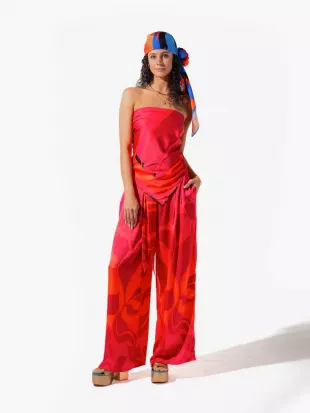 Vivara Scarf  Folia Print