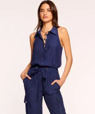 Callie Jumpsuit (Navy)