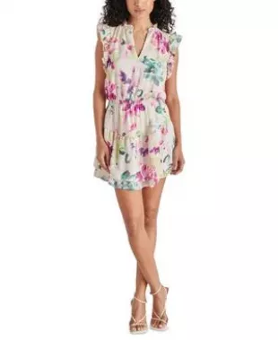 Women's Prairie Dreams Flutter-Sleeve Dress