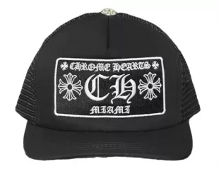 Casquette Chrome Hearts Miami Exclusive Noire - 100% Authentique - Neuf Avec Étiquettes