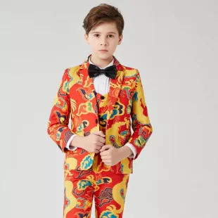 aliexpress - Chinese Dragon Print Suit 2020