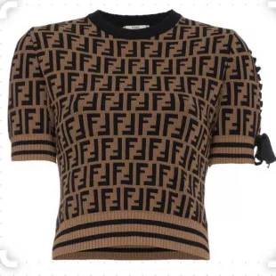 Fabric Ff Motif Sweater