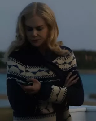 The Perfect Couple 2024 Nicole Kidman Sailboat Cardigan