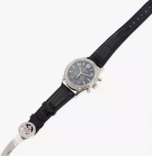Platinum Diamond & Navy Alligator Annual Calendar