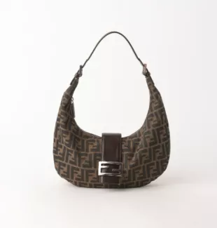 Zucca Half Moon Shoulder Bag