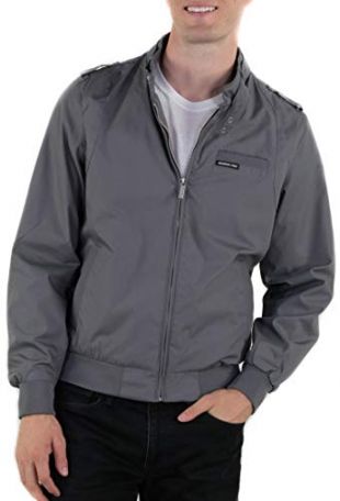 Members only clearance racer jacket grey