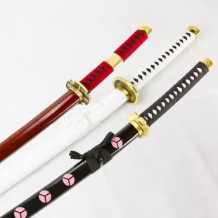 Three-Set Costume sword c008k three sword style Wado letter three ...