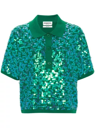 Glitz polo Top