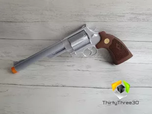 Smith & Wesson Model 19 revolver, 3D Printed