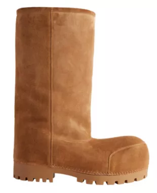 Alaska fur high boot