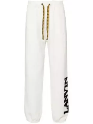 x Future White Logo Sweatpants
