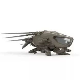 Meng Genuine License 1:72 Plastic Model Kits, Dune Series Atreides Ornithopter Model DS-007, Collectible Easy to Assemble Sci-Fi Movie Figures (DS-009)