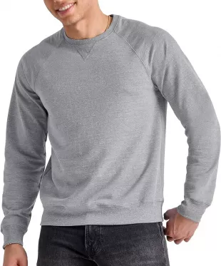 Men'S Crewneck Sweatshirt, Tri-Blend French Terry