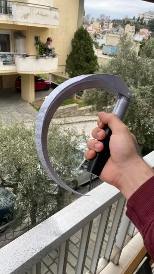 Death Scythe || Puss in Boots || COSPLAY PROP || 3D printed
