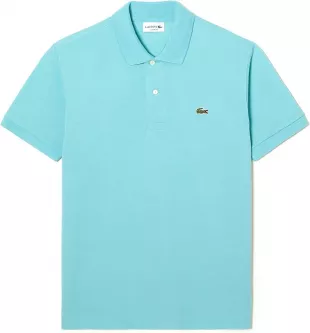 Polo MC homme-L1212-00, Turquoise
