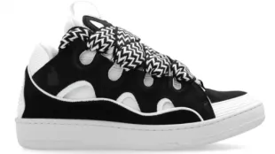 Black & White Curb Sneakers