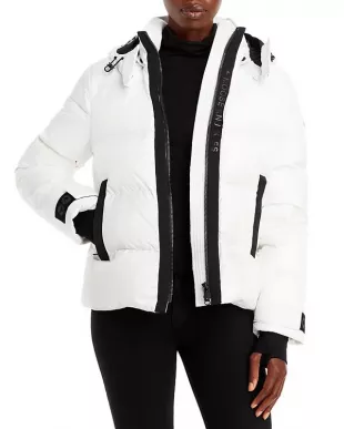 Gataga Hooded Down Puffer Coat