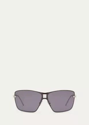 4G Metal Alloy Shield Sunglasses