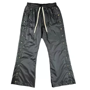 False Start Trackpants - Washed Black/Red