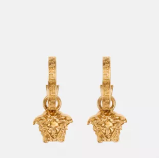 La Medusa Greca Hoop Earrings