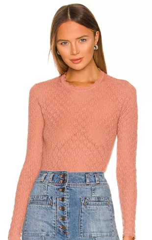 Lorelei Pullover in Rosette